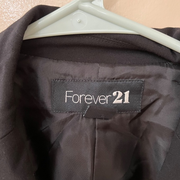 Forever 21 Black Blazer, Size Small - Picture 3 of 5